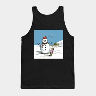 The snowman Tank Top